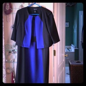 Dress with jacket; size 14